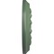Ekena Millwork Olivia Ceiling Medallion (Fits Canopies up to 2 1/8"), 7 7/8"OD x 1 1/8"P, Athenian Green CM07OLAGF - alternate 5